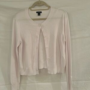 Halogen Light Pink Cardigan Sweater